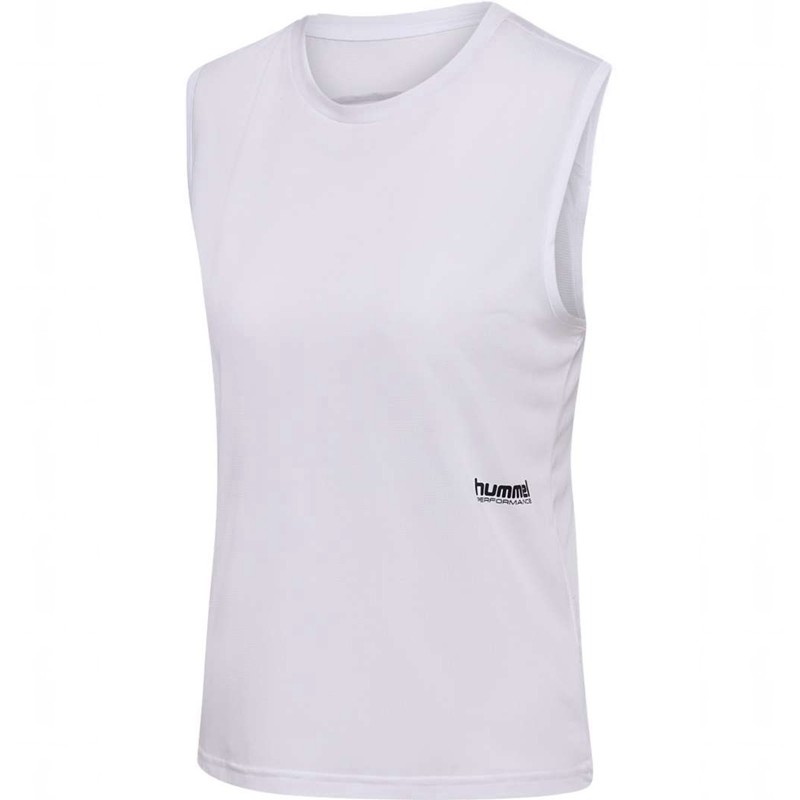 Debardeur Hummel Pulse Workout W Femme Blanche | 709110-663