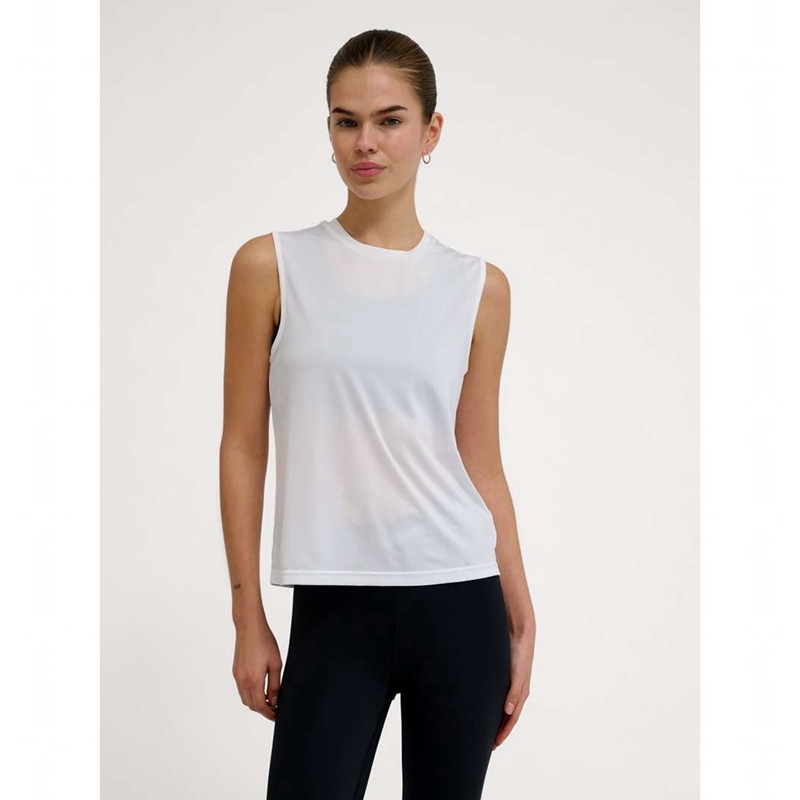 Debardeur Hummel Pulse Workout W Femme Blanche | 709110-663