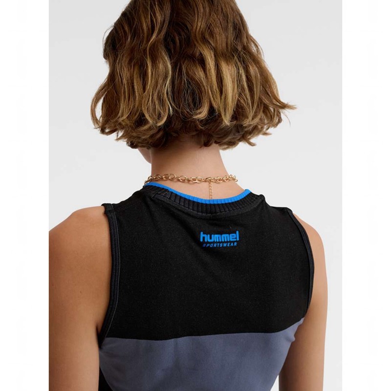 Debardeur Hummel Seamless Femme Grise | 459413-690