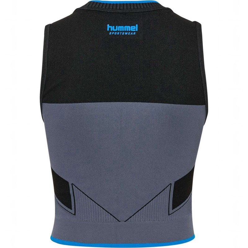 Debardeur Hummel Seamless Femme Grise | 459413-690