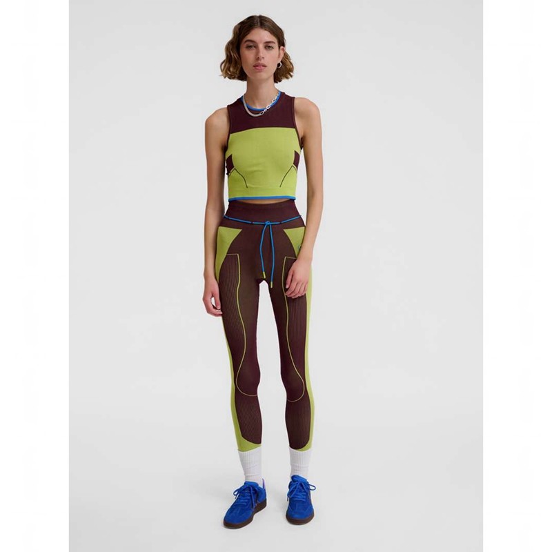 Debardeur Hummel Seamless Femme Vert | 352108-628
