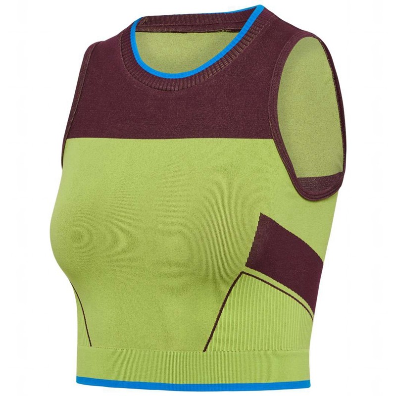 Debardeur Hummel Seamless Femme Vert | 352108-628