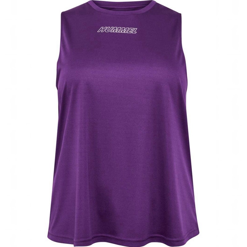 Debardeur Hummel Te Curvy Plus Femme Violette | 695669-136