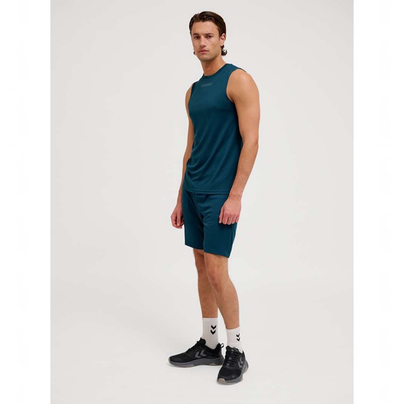 Debardeur Hummel Te Flex Homme Bleu Marine | 199744-446