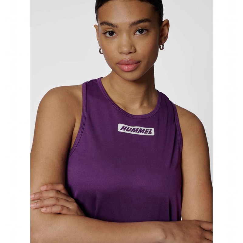 Debardeur Hummel Te Tola Femme Violette | 631990-735