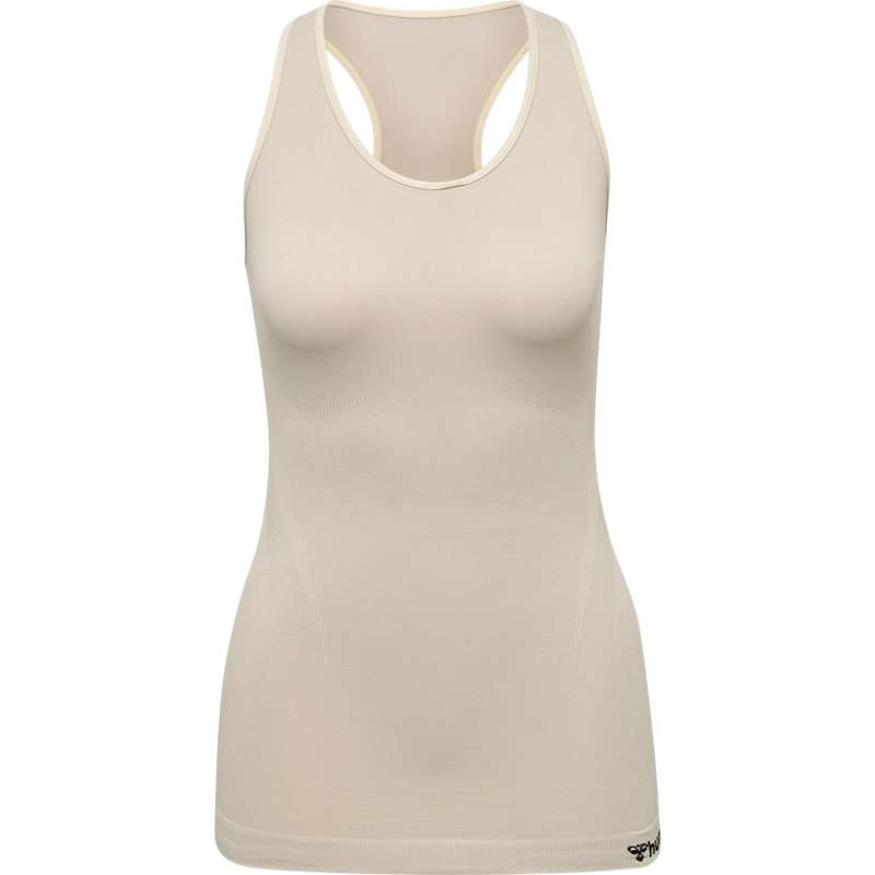 Debardeur Hummel Tif Seamless Femme Beige | 831325-746
