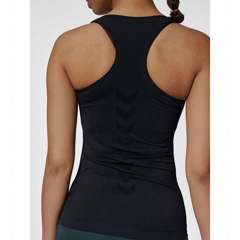 Debardeur Hummel Tif Seamless Femme Noir | 913981-398