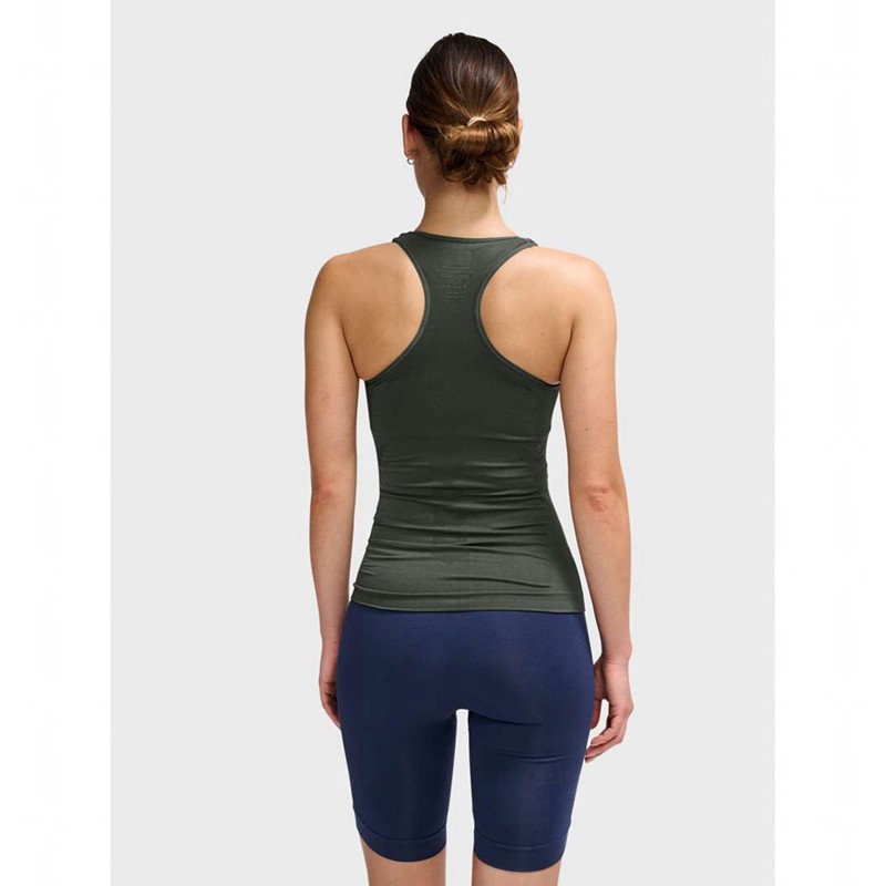 Debardeur Hummel Tif Seamless Femme Vert | 543959-320