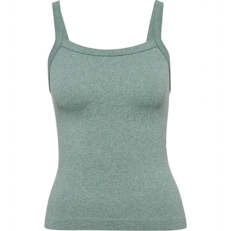 Debardeur Hummel Yoga Seamless Rib Femme Grise | 199277-859