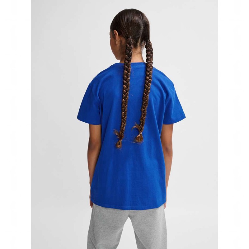 Ensembles Hummel Go 2.0 Logo S/S Enfant Bleu | 796709-532