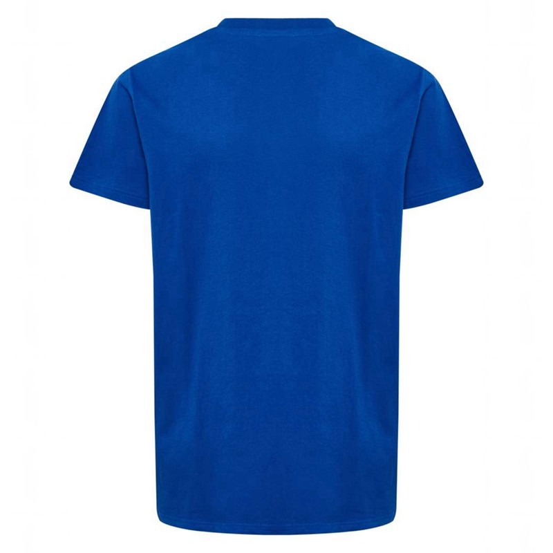 Ensembles Hummel Go 2.0 Logo S/S Enfant Bleu | 796709-532