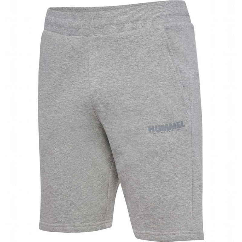 Ensembles Hummel Legacy Hoodie + Shorts Homme Grise | 452442-878