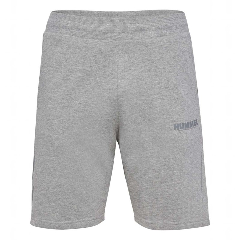 Ensembles Hummel Legacy Hoodie + Shorts Homme Grise | 452442-878
