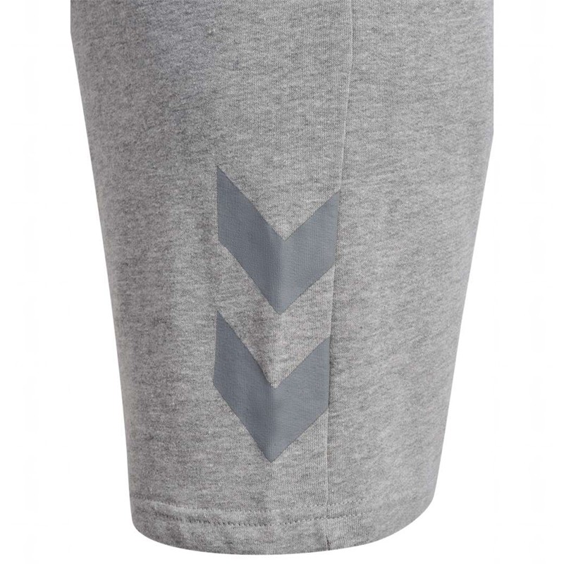 Ensembles Hummel Legacy Hoodie + Shorts Homme Grise | 452442-878