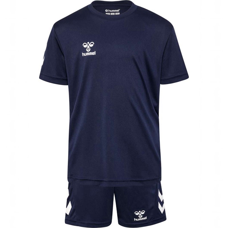 Ensembles Hummel Logo Enfant Bleu Marine | 232525-236