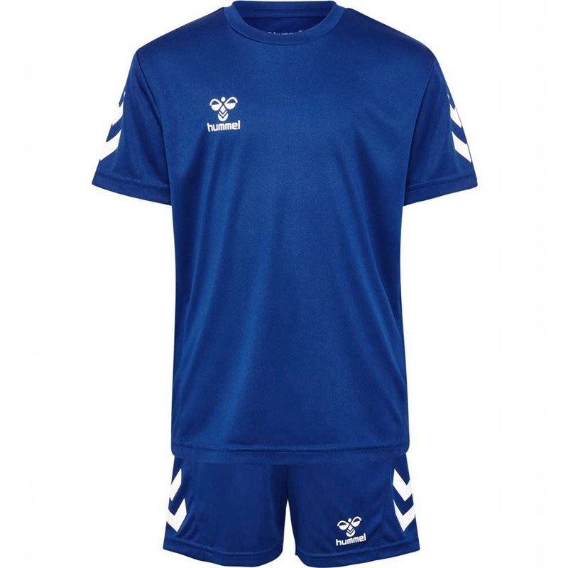 Ensembles Hummel Logo Enfant Bleu | 002633-812
