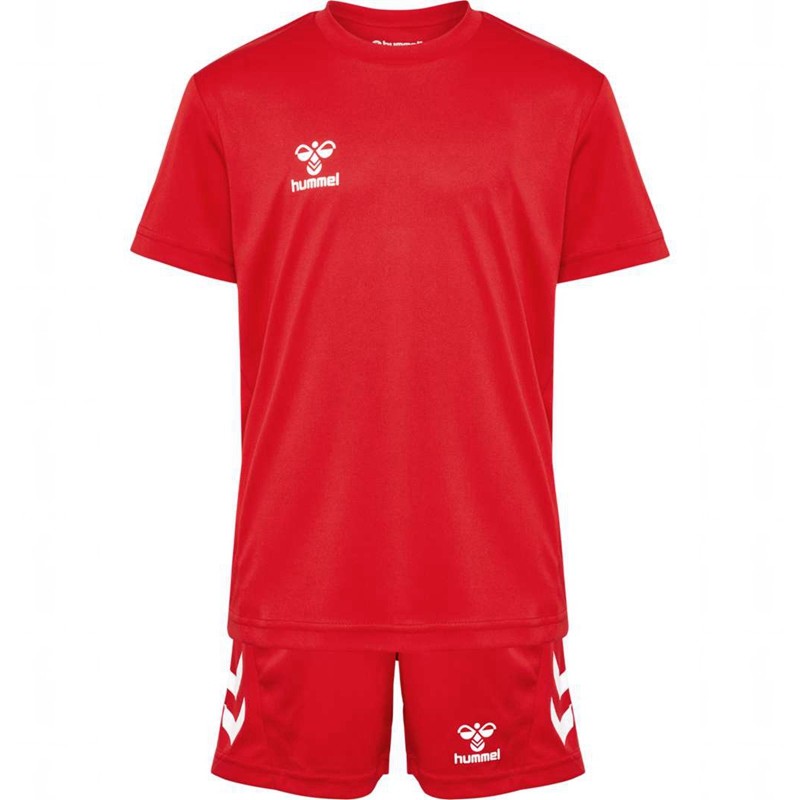 Ensembles Hummel Logo Enfant Rouge | 591568-273