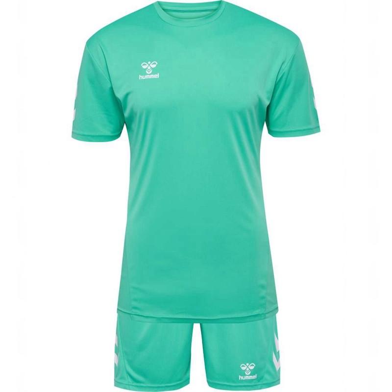 Ensembles Hummel Logo Homme Vert | 010370-078