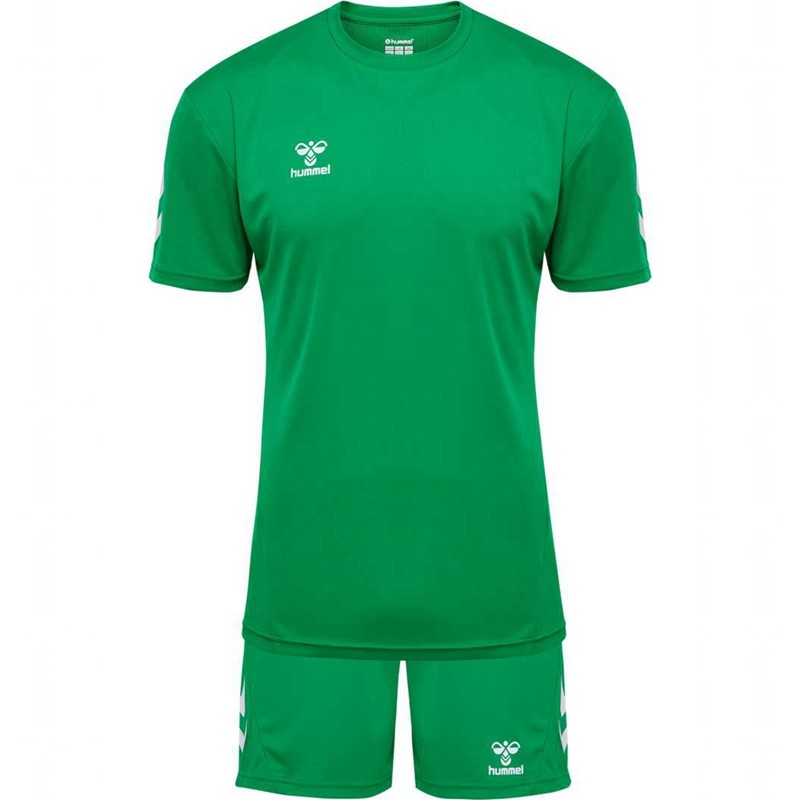 Ensembles Hummel Logo Homme Vert | 401793-898