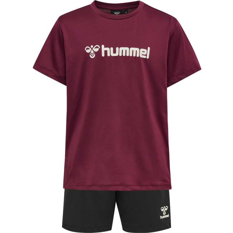 Ensembles Hummel Plag Shorts Enfant Fushia | 274944-105