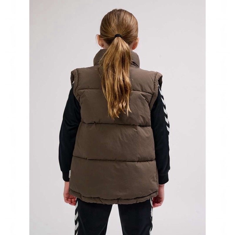 Gilet Hummel Crisp Tex Enfant Marron | 522960-079