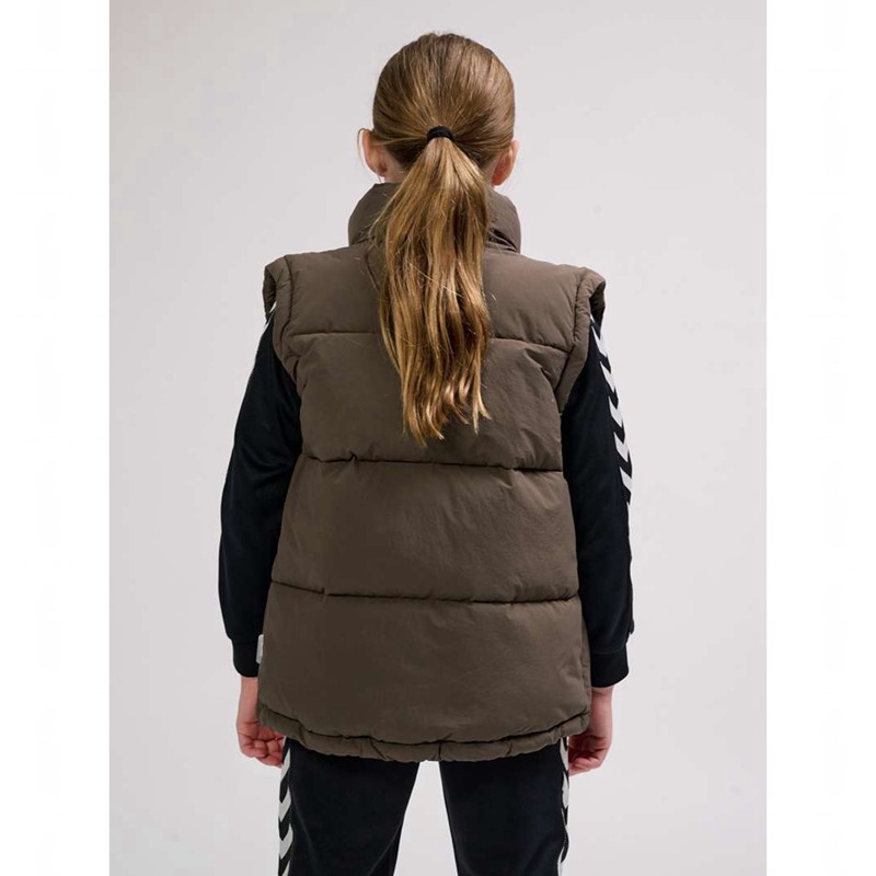 Gilet Hummel Crisp Tex Enfant Marron | 522960-079