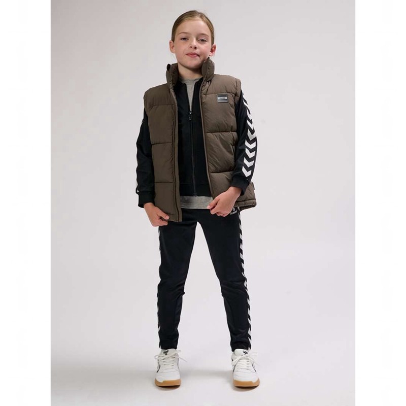 Gilet Hummel Crisp Tex Enfant Marron | 522960-079
