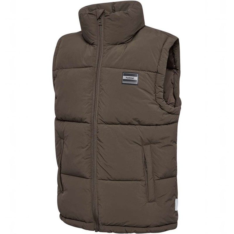 Gilet Hummel Crisp Tex Enfant Marron | 522960-079