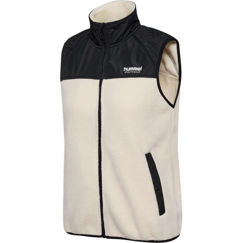 Gilet Hummel Lgc Malikat Fleece Femme Blanche | 262101-350