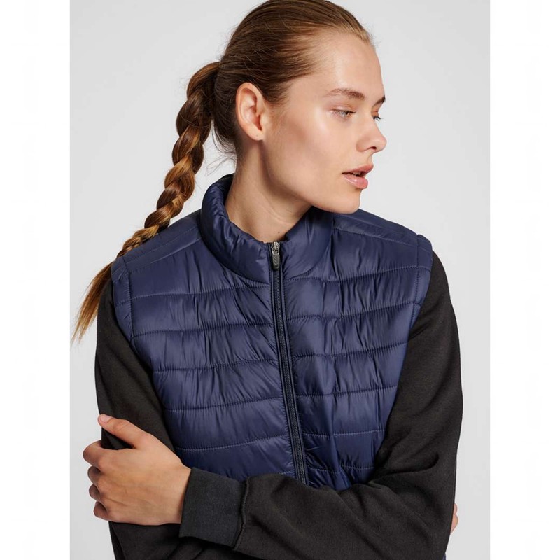 Gilet Hummel Red Quilted Femme Bleu Marine | 194649-573