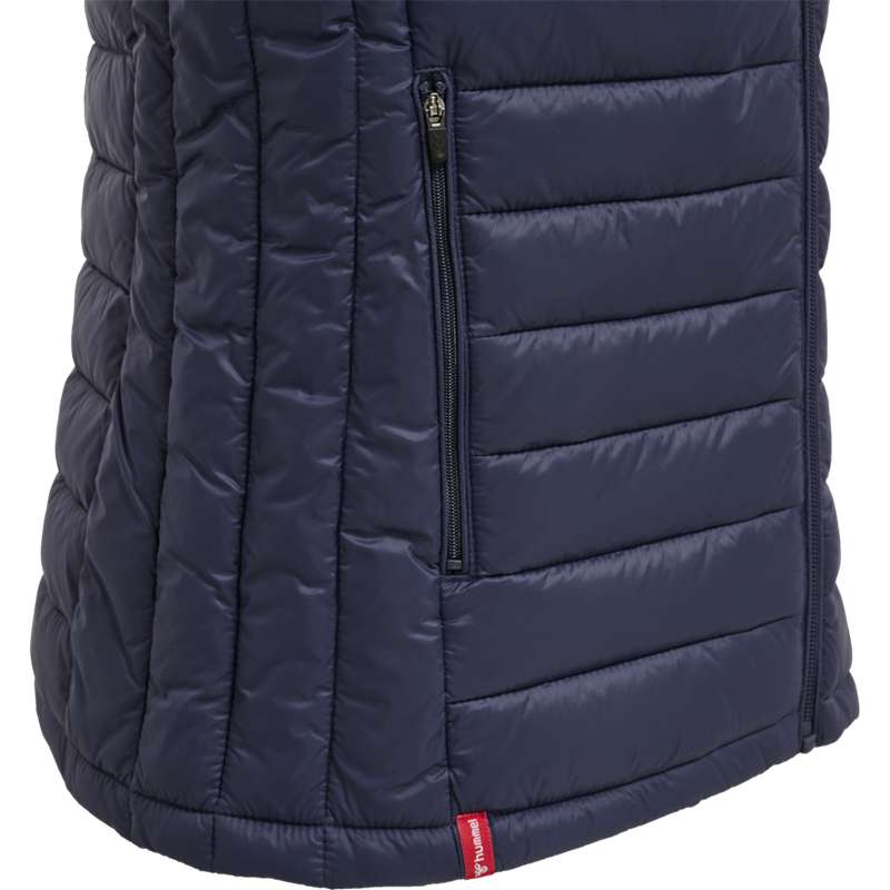 Gilet Hummel Red Quilted Femme Bleu Marine | 194649-573