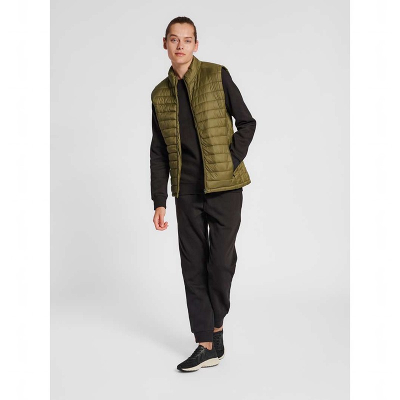 Gilet Hummel Red Quilted Femme Vert Olive | 422702-123