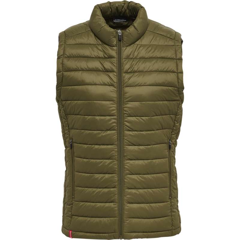 Gilet Hummel Red Quilted Femme Vert Olive | 422702-123