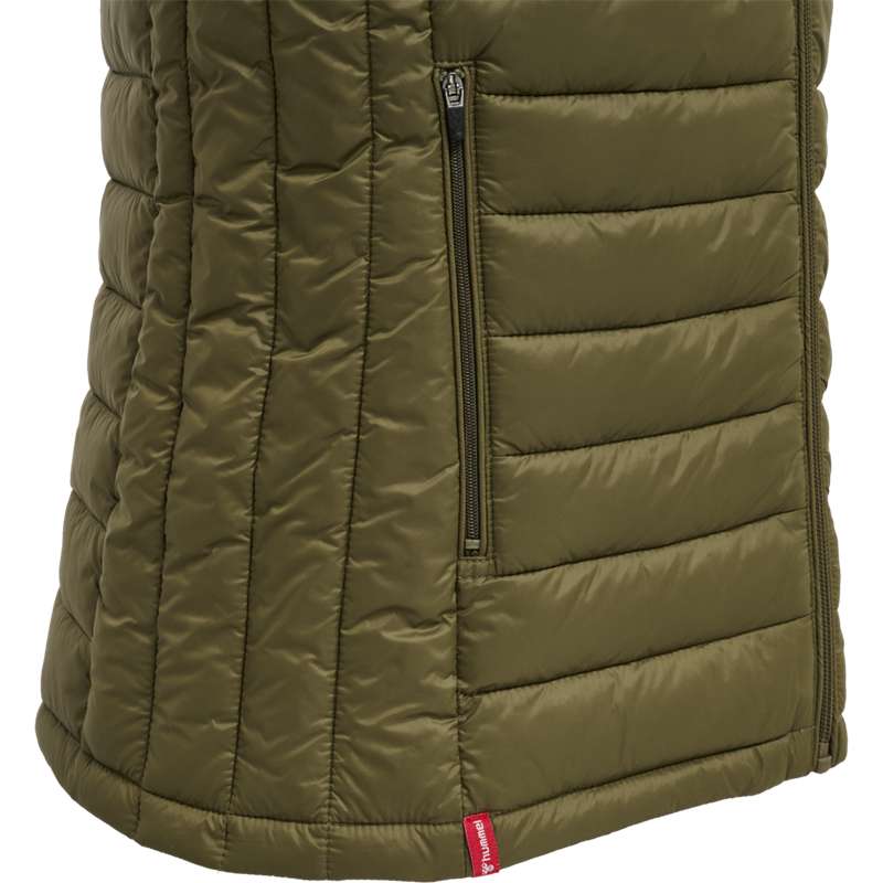 Gilet Hummel Red Quilted Femme Vert Olive | 422702-123