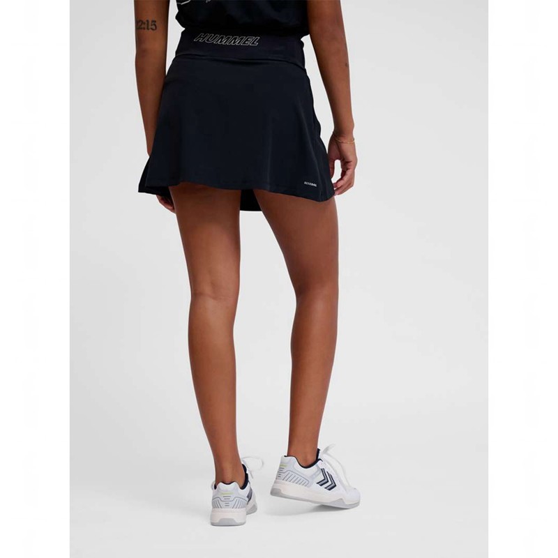 Jupes Hummel Court Mid Waist Pocket W Femme Noir | 854189-107