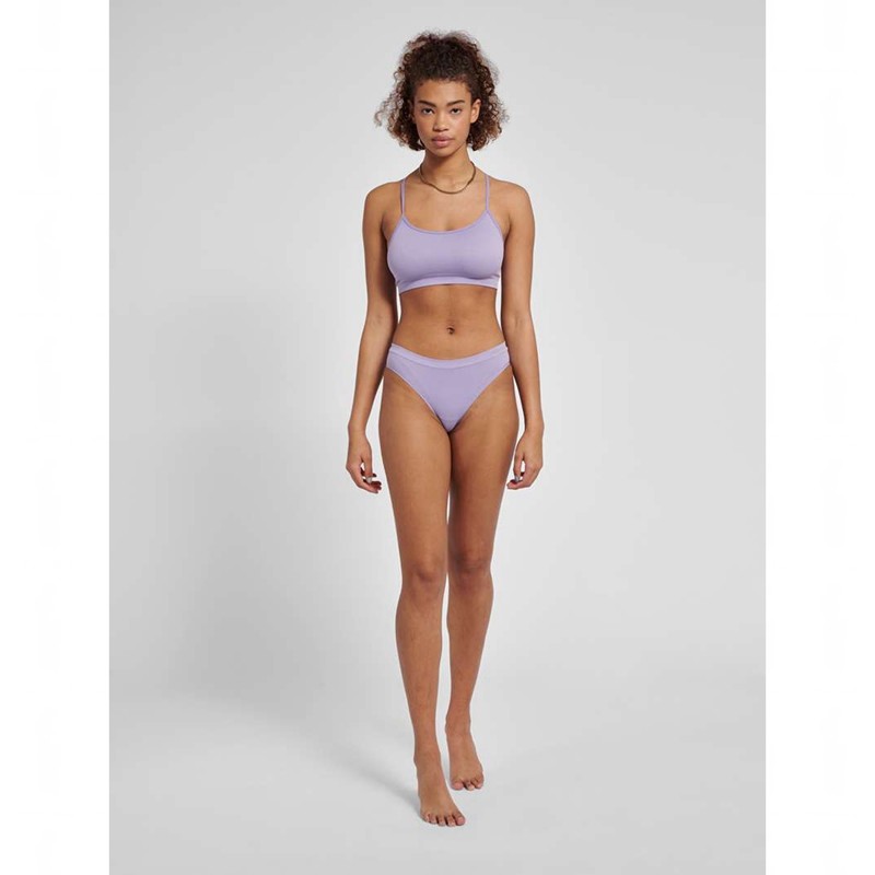Lanières Hummel Juno Seamless Femme Lavande | 724005-603