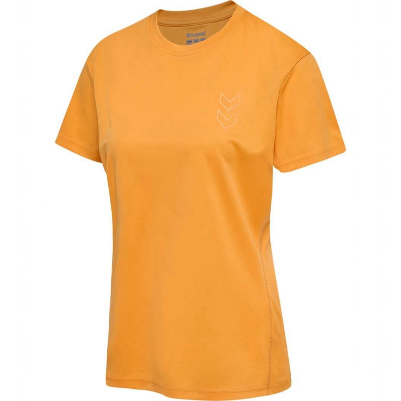 Maillot Hummel Active Pl S/S Femme Orange | 801579-614