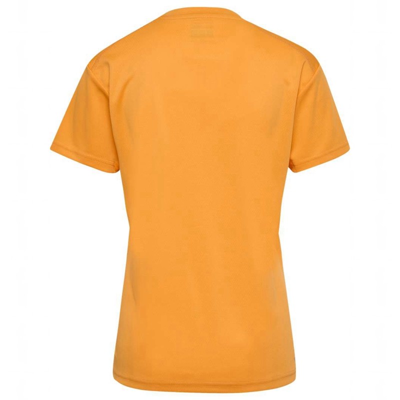 Maillot Hummel Active Pl S/S Femme Orange | 801579-614