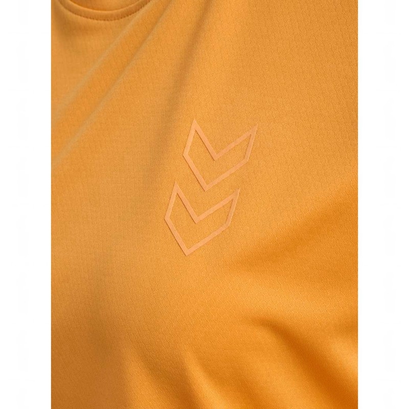 Maillot Hummel Active Pl S/S Femme Orange | 801579-614