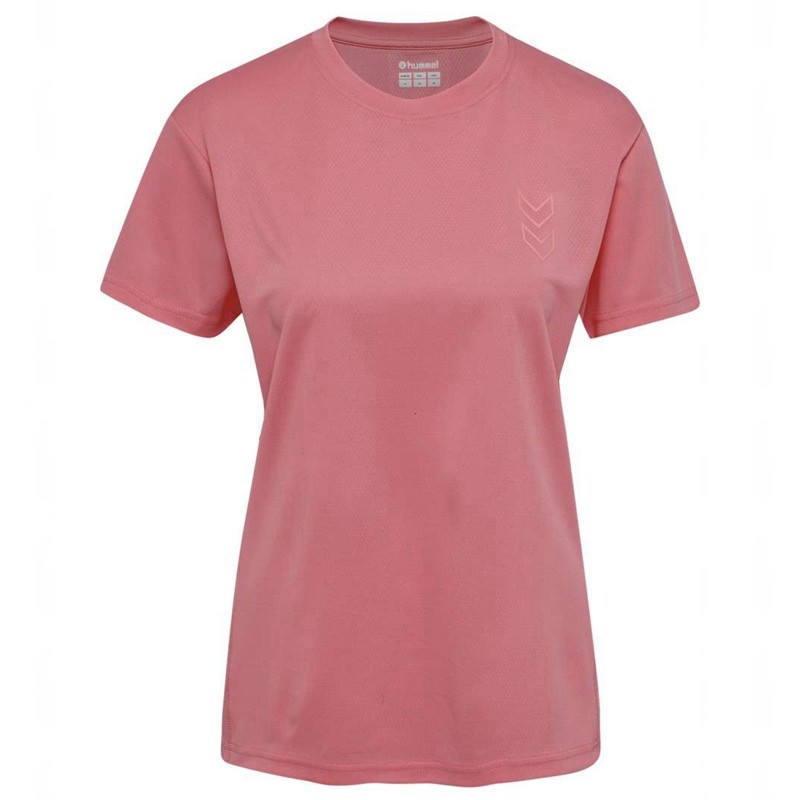 Maillot Hummel Active Pl S/S Femme Rose | 771699-889