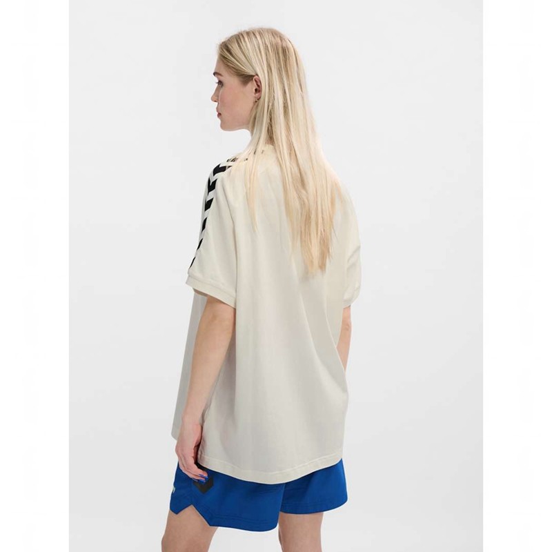 Maillot Hummel Archive Loose S/S Femme Blanche | 699275-974