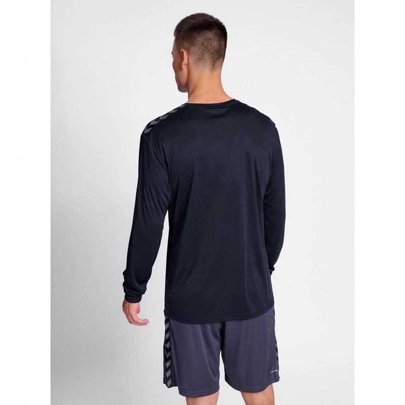 Maillot Hummel Authentic Pl L/S Homme Noir | 365306-044