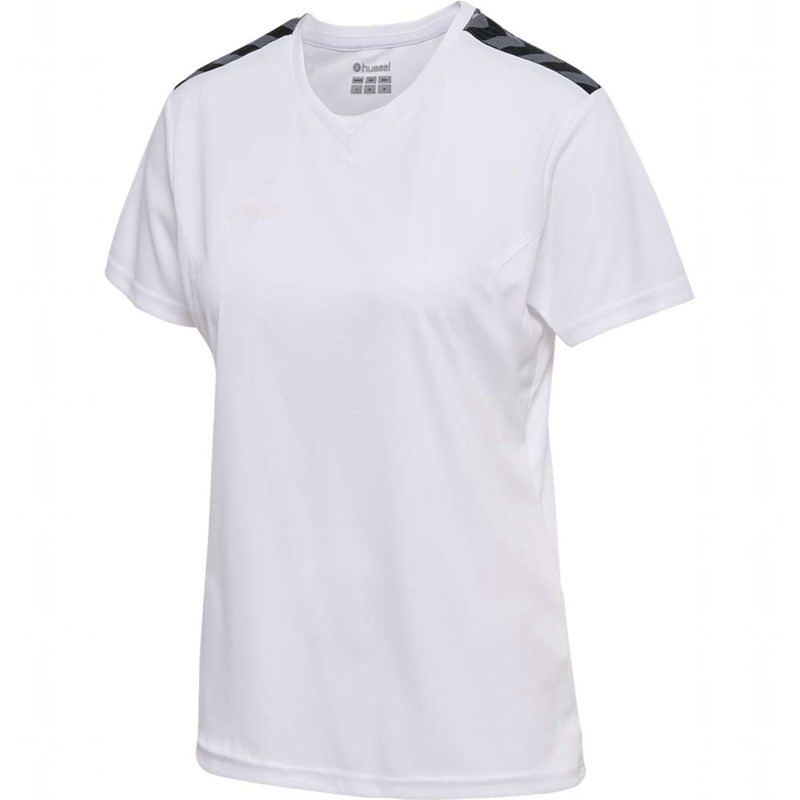 Maillot Hummel Authentic Pl S/S Femme Blanche | 727299-129