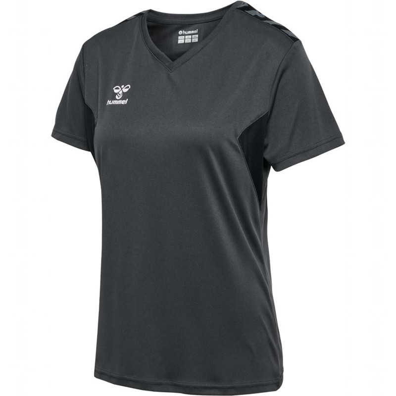 Maillot Hummel Authentic Pl S/S Femme Noir | 141118-744