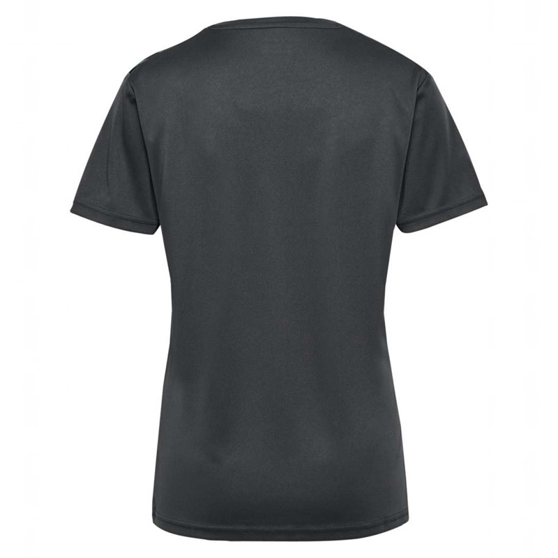 Maillot Hummel Authentic Pl S/S Femme Noir | 141118-744