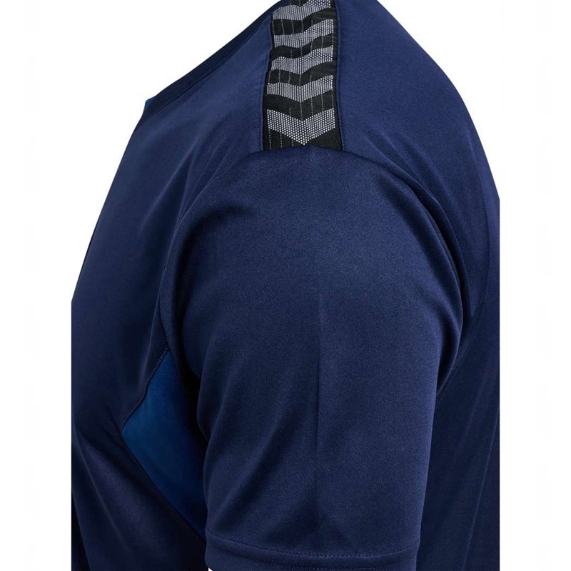 Maillot Hummel Authentic Pl S/S Homme Bleu Marine | 534232-009