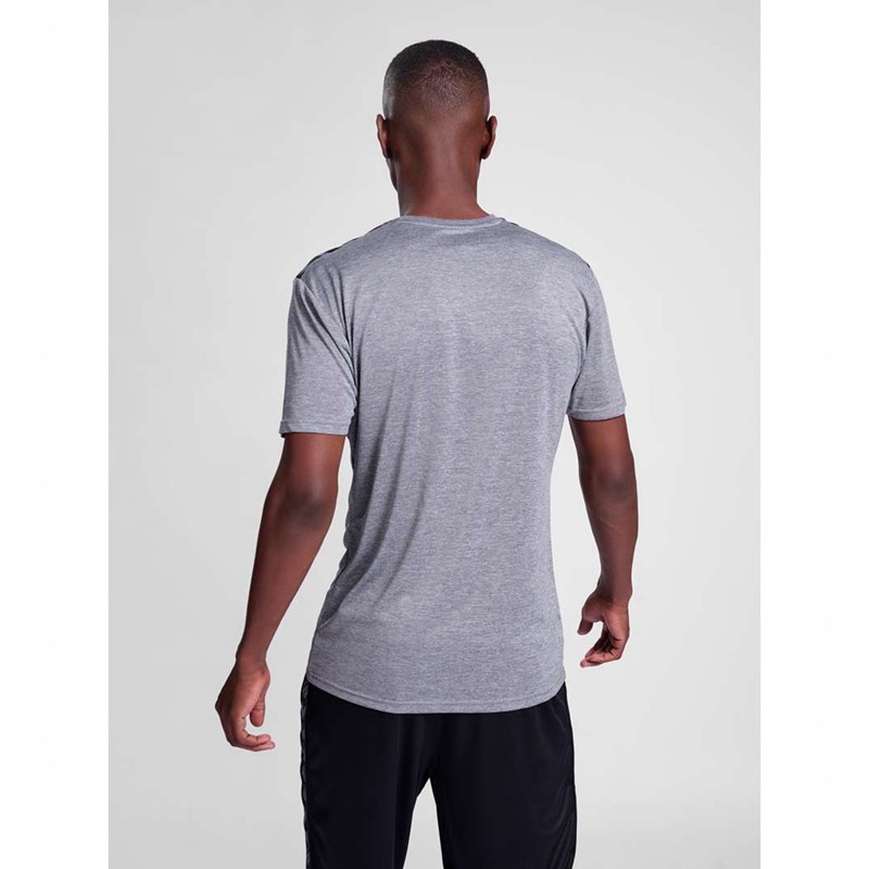 Maillot Hummel Authentic Pl S/S Homme Grise | 443710-391