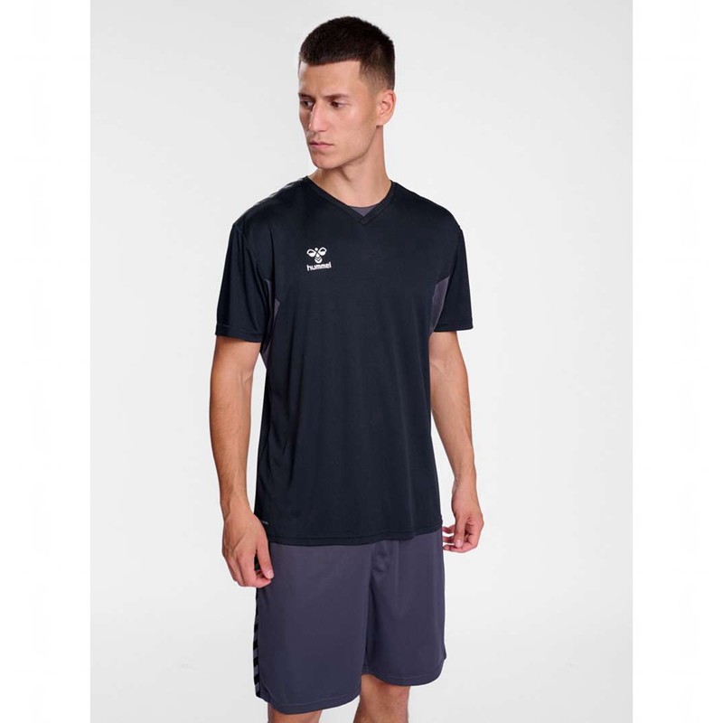 Maillot Hummel Authentic Pl S/S Homme Noir | 618038-877