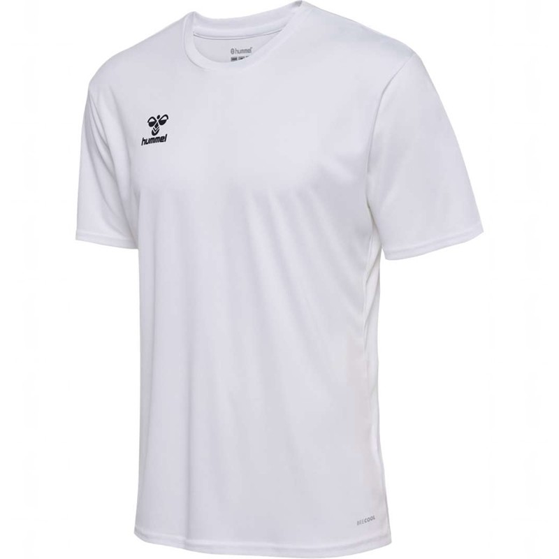 Maillot Hummel Essential S/S Homme Blanche | 226521-257