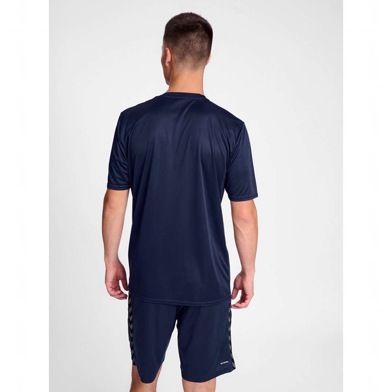Maillot Hummel Essential S/S Homme Bleu Marine | 126148-042